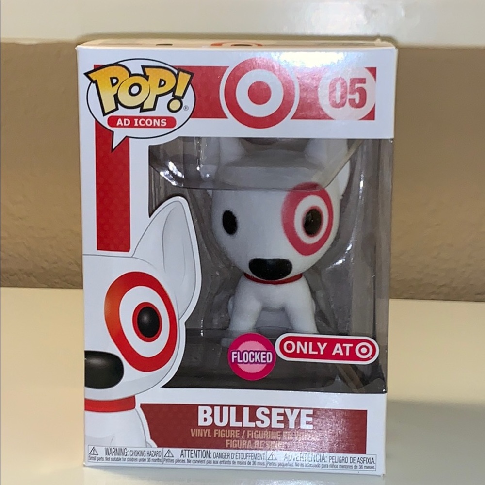 Funko Target Bullseye (flocked) Ad Icons
